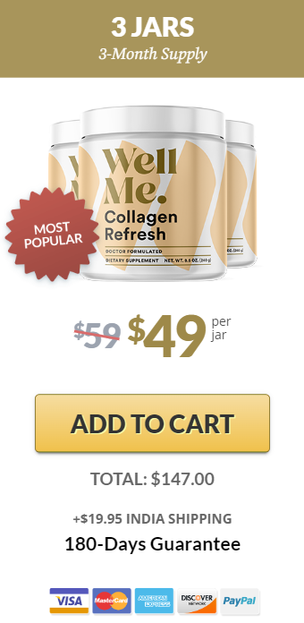 Collagen Refresh three Bottle Price